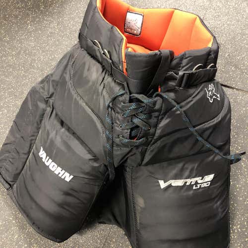 Black Senior Large Vaughn  Hockey Goalie Pants