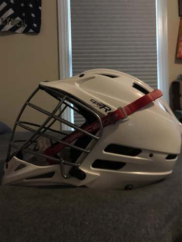 White Used Player Cascade CPX-R Helmet