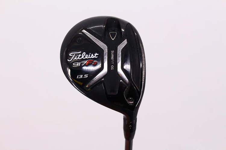 Titleist 917 F3 Fairway Wood 3W 13.5° Aldila Rogue M-AX 75 Red Graphite X-Stiff RH w/Headcover