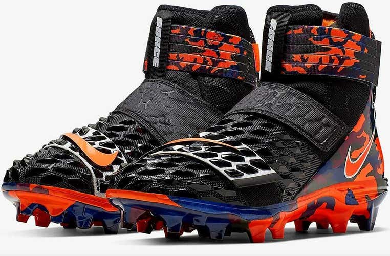 Nike Force Savage Elite 2 TD sz 11.5 THE OPENING Black Orange Camo BV0153 001