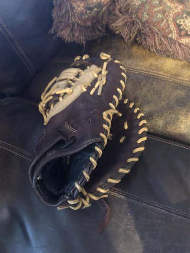 Brown Used First Base 12.5" Baseball Glove