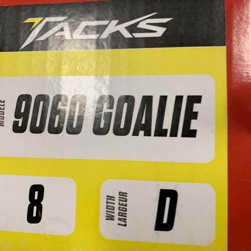 Senior CCM Tacks 9060 D&R (Regular) Size 8 Hockey Goalie Skates
