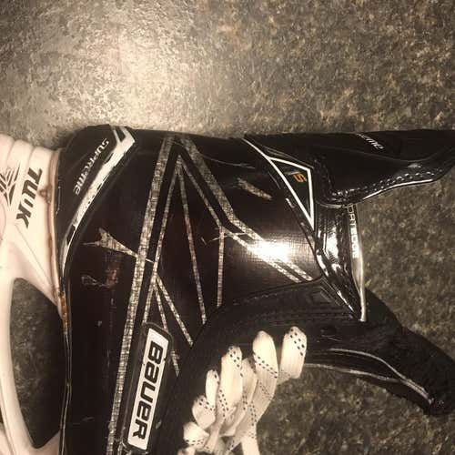 Used Bauer Supreme 1S D&R (Regular) Pro Stock Size 9.5 (280 Holder) Hockey Skates