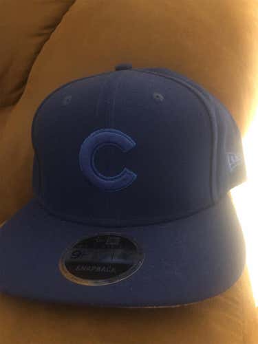 Chicago Cubs New Era Metallic Mark SnapBack Hat