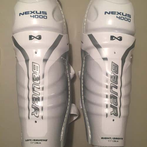 Bauer Nexus 4000 Shin Pads 11” Classic Fit