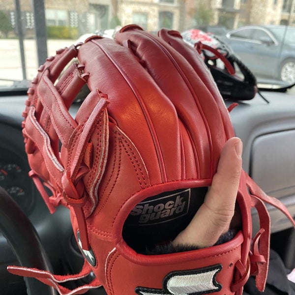 Red New Outfield 12.75" Baseball Glove