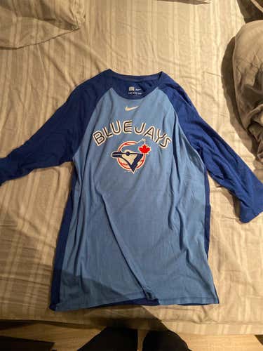 Blue Men's Large Nike Shirt