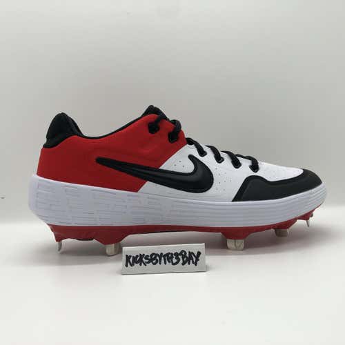 Nike Alpha Huarache Elite 2 Baseball Metal Cleats Red AJ6873-106 Men's size 8.5
