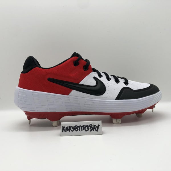 Nike Alpha Huarache Elite 2 Baseball Metal Cleats Red AJ6873-106 Men's size 8.5