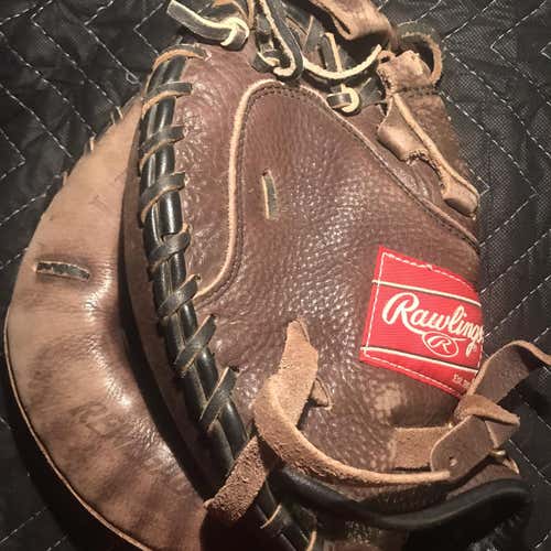 Rawlings Brown Used Catcher's Renegade 12" Baseball Glove (Lefty)