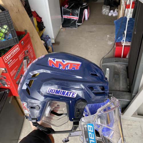 Blue Used Medium CCM Tacks 310 Helmet