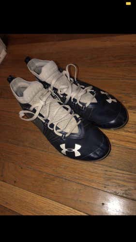 Blue Men's Molded Cleats Low Cut