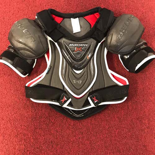 Used Large Bauer Vapor 1X Lite Shoulder Pads Size Adult Large Item#MNKSPU1