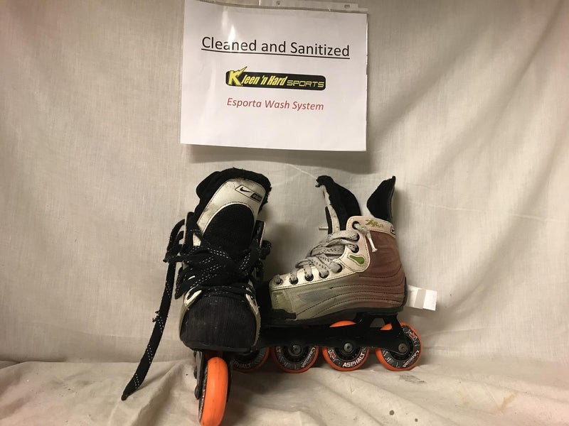 Used Junior Bauer Vapor XR Lite Inline Skates D&R (Regular) Size 3