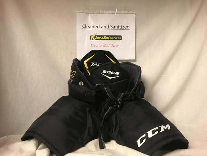 Black Used Junior Small CCM Tacks 6052 Hockey Pants