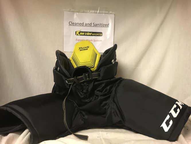 Black Used Senior Medium CCM Tacks 3092 Hockey Pants