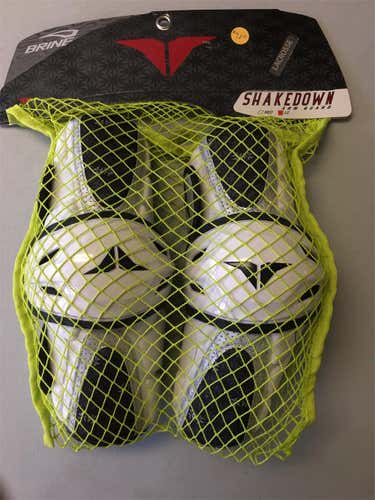 New Large Brine  Shakedown White Arm Guards