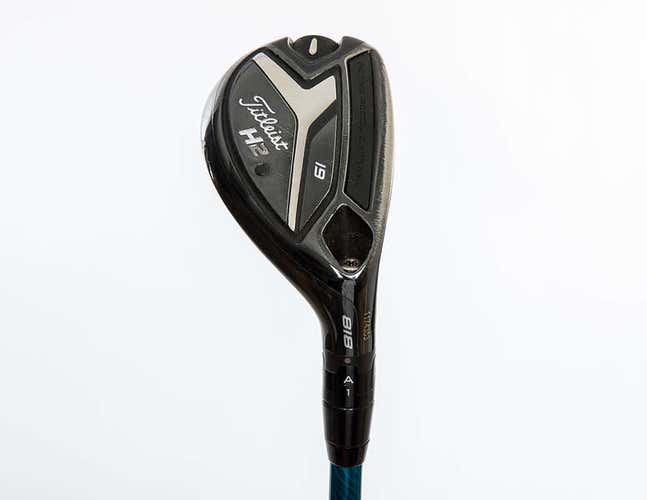 Titleist 818 H2 3 Hybrid 19° Project X Even Flow Blue 85 Graphite Stiff RH 40.5in w/Headcover