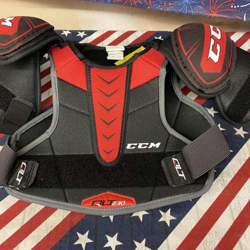 Used Jr Large CCM QuickLite 230 Shoulder Pads-143932