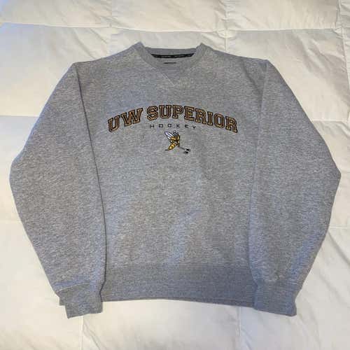 UW-Superior Hockey Crewneck (M)
