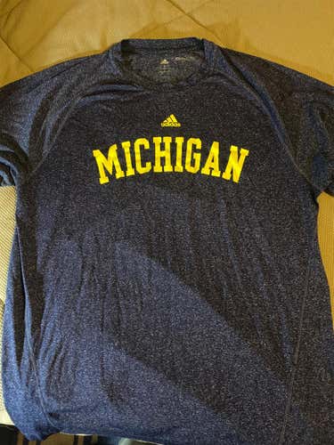 Michigan Large Adidas Shirt