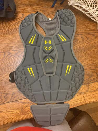 Gray Adult Medium Warrior VFT Chest Protector