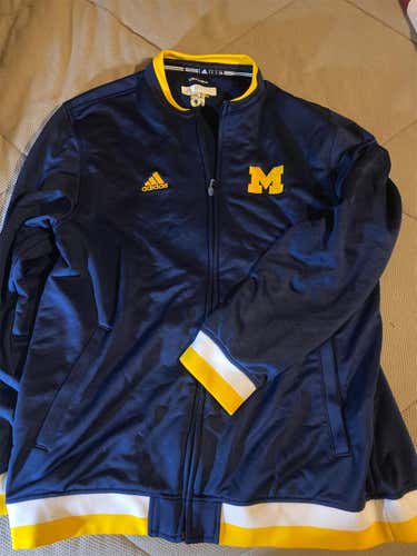 Michigan Men's Large Adidas Jacket