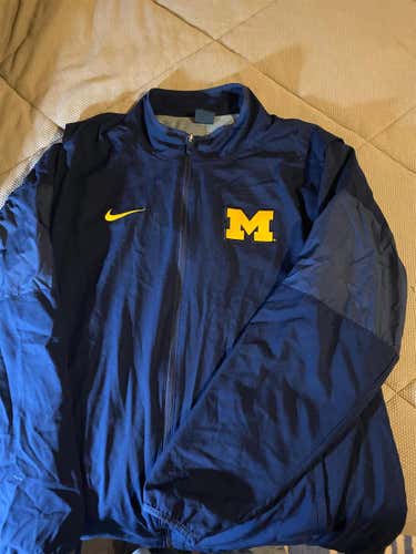 Michigan Nike Tech Jacket Large