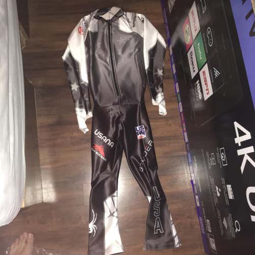 Brand New Official US Ski Team L DH Speed Suit