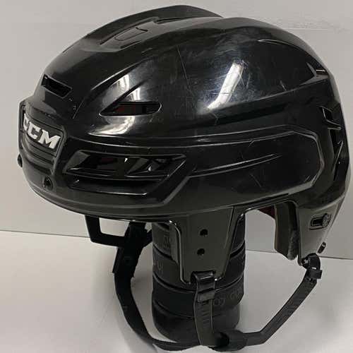 Black Used Medium CCM Resistance Pro Stock Helmet