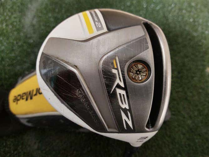 Taylormade RBZ Stage 2 15 Degree Fairway 3 Wood Stiff Flex Headcover 60