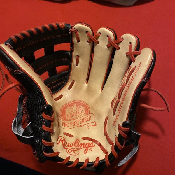 Black Used Infield Pro Preferred 11.75" Baseball Glove