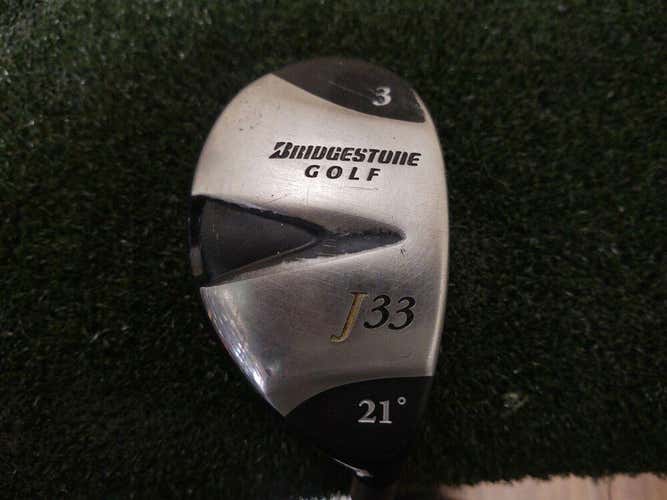 Bridgestone J33 21 Degree 3 Hybrid Regular Flex 85 Aldila NV Graphite