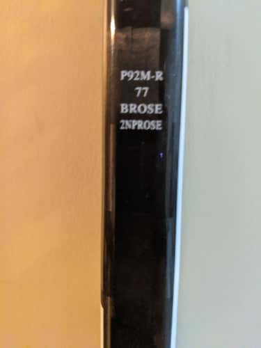 Bauer NEXUS 2N Pro Hockey Stick Righty P92M 77 flex Senior D1 Pro Stock