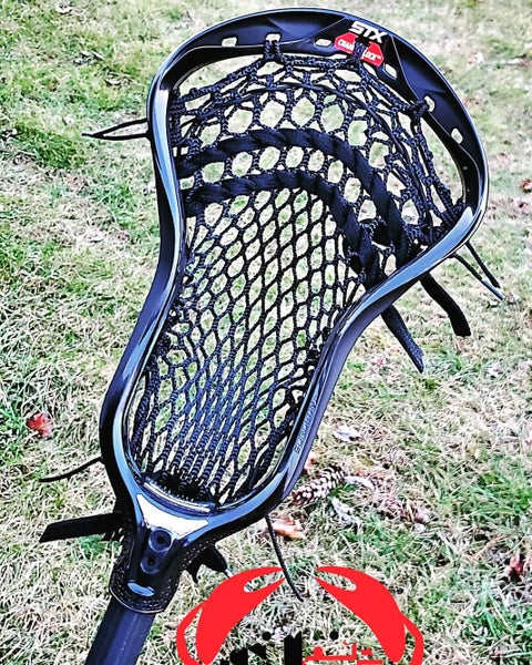 STX Men's Surgeon 700 COMPLETE CUSTOM Lacrosse Stick Strung w/ SK 3S MURDER OUT