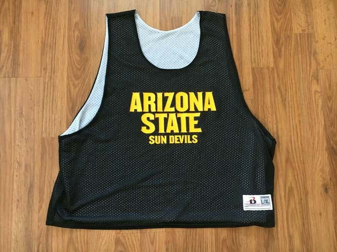 ASU Sun Devils NCAA ARIZONA STATE UNIVERSITY Sz L / XL Lacrosse Practice Jersey!