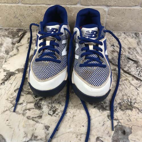 Blue Kid's Size 1.5 New Balance Molded Cleats