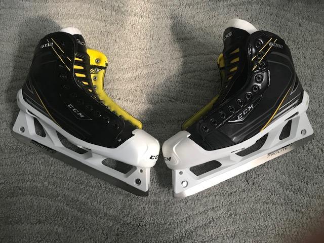CCM Tacks 6092 Senior Goalie Skates 10.5 *New*