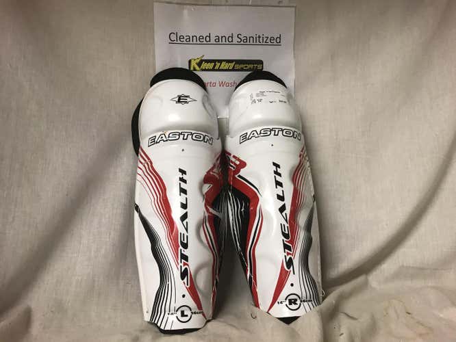 Used Senior Easton stealth Shin Pads
