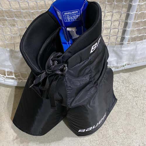 Black Senior Extra Large Bauer Hockey Pants