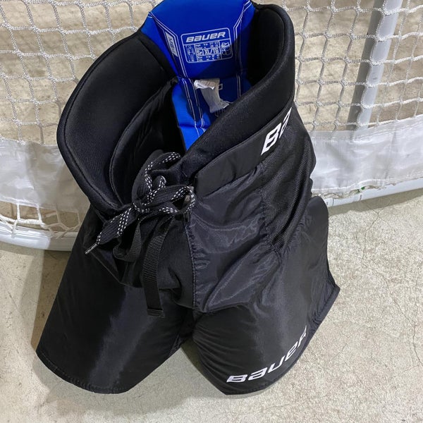 Black Senior Extra Large Bauer Hockey Pants