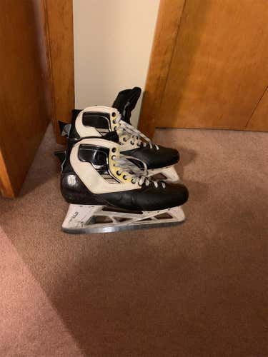 Senior VH Custom Pro  Pro Stock Size 11 Hockey Goalie Skates Zane mcyintre Returns