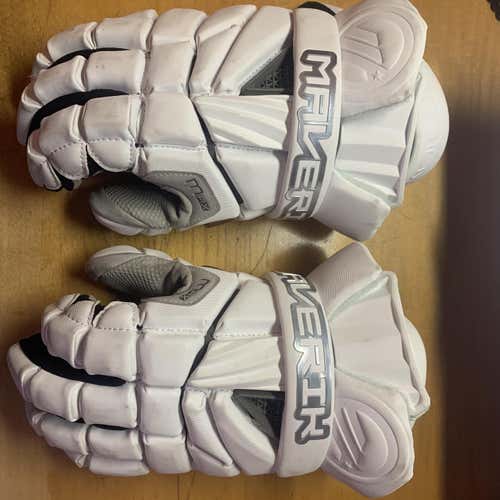 Used Maverik Max 13" Lacrosse Gloves