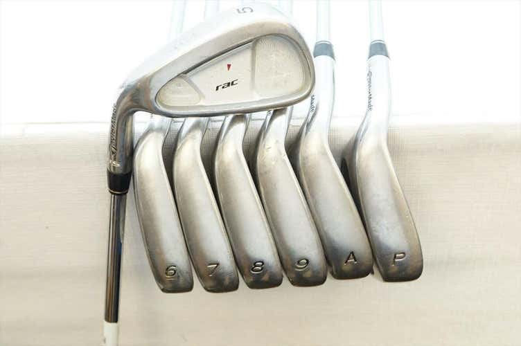 Taylormade Rac Iron Set Regular Flex Steel 5-Pw  Left Handed