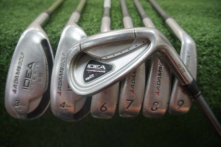 Adams Golf Idea a2os Hybrid Irons 3-PW-Very Nice RH