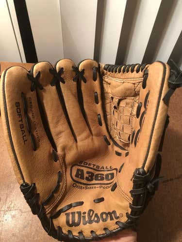 Used Wilson Left Handed A360 Baseball Glove 13"