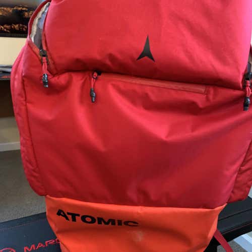 Red Used Atomic Ski Backpack