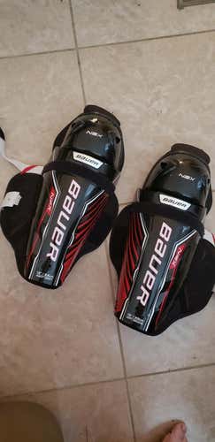 Used 13in Bauer NSX Shin Pads