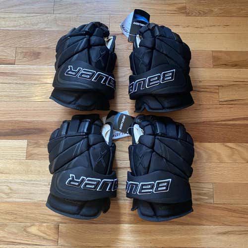 BUNDLE Black Bauer Vapor 1X Pro Lite 14" Gloves