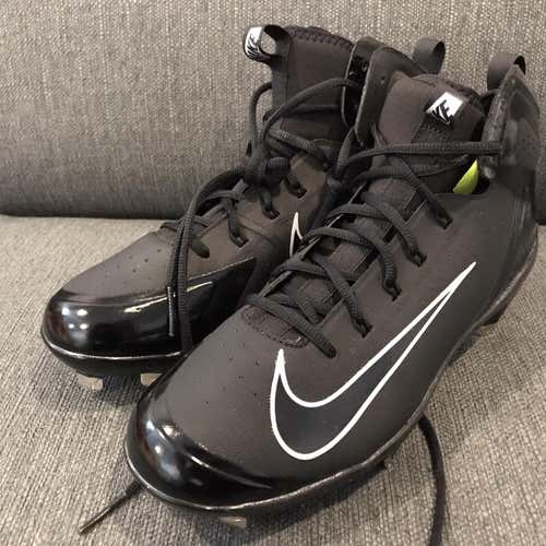 New Nike Huarache Air Max Blacked Out Metal Cleats